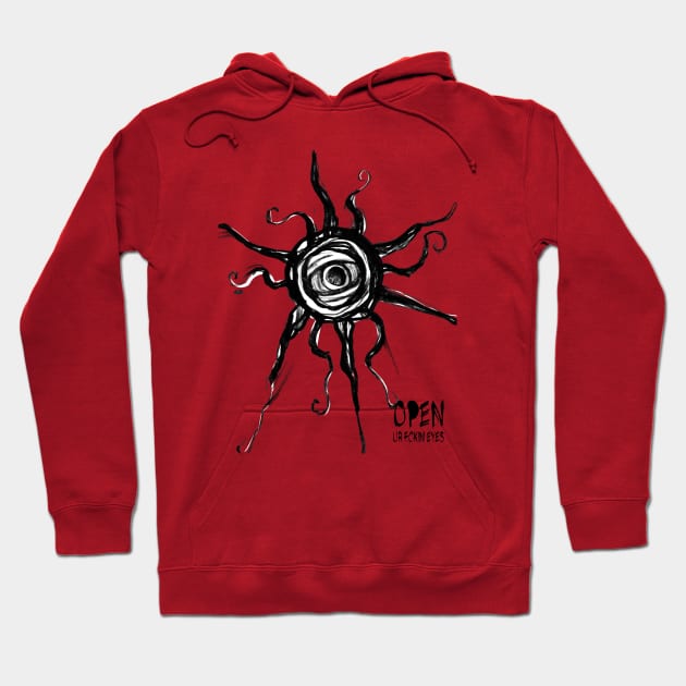 eyeball sun open ur eyes Hoodie by NSPCRE8